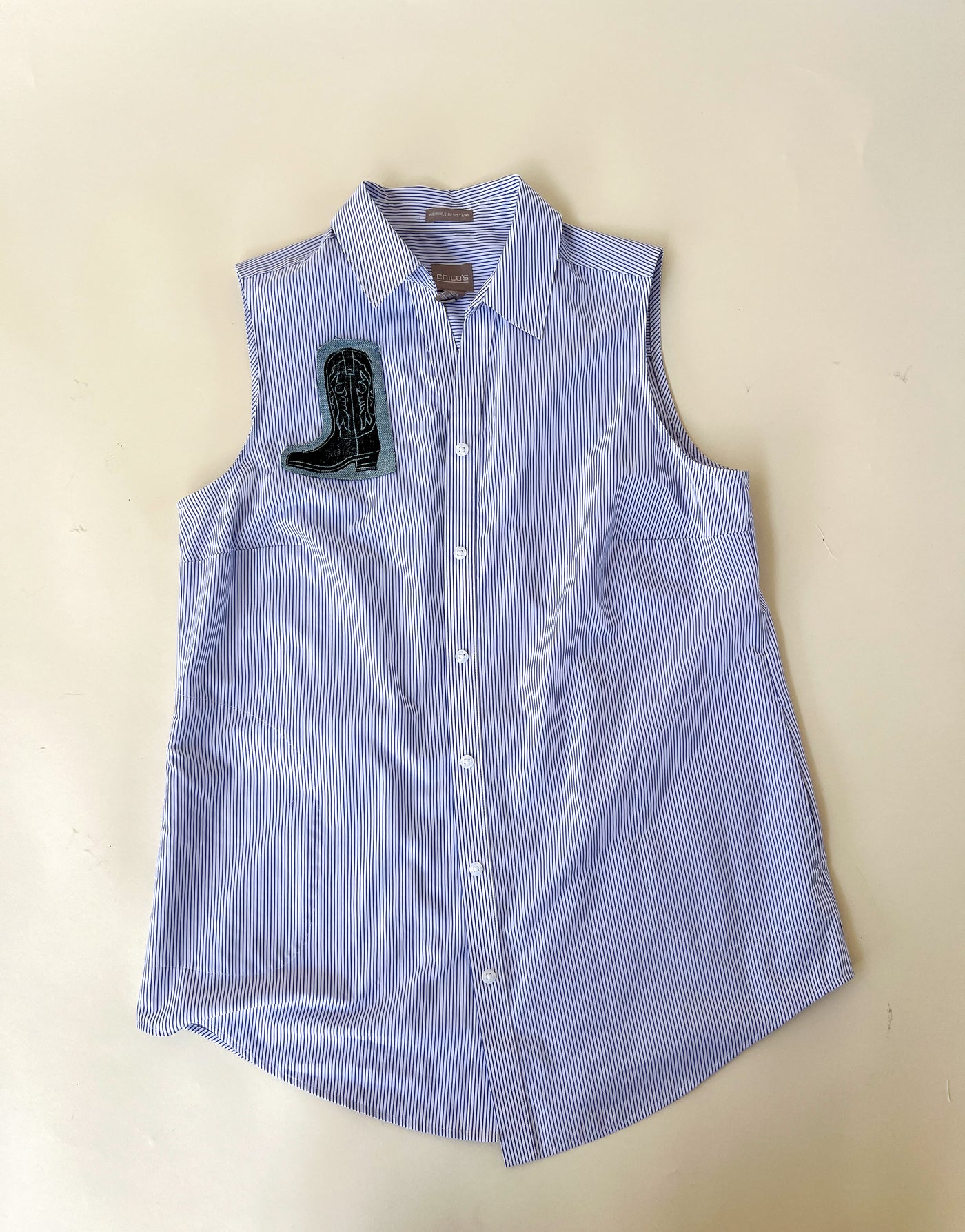 Cowgirl Boot Sleeveless Top