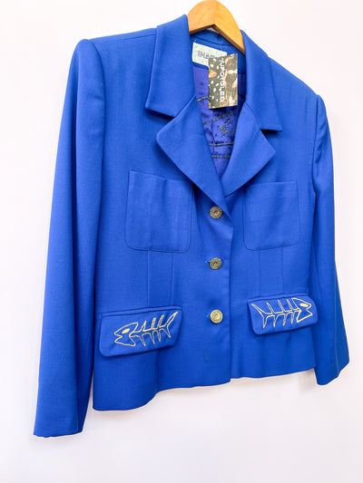 Blue Lizard Upcycled Blazer M