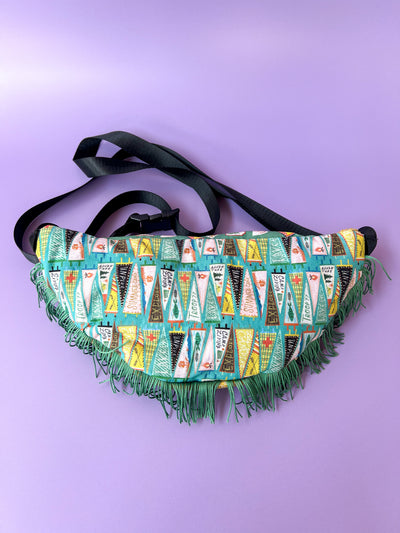 Scout Camp Cross Body Fringe Bag