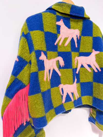 Pink Pony Chore Jacket -L/XL
