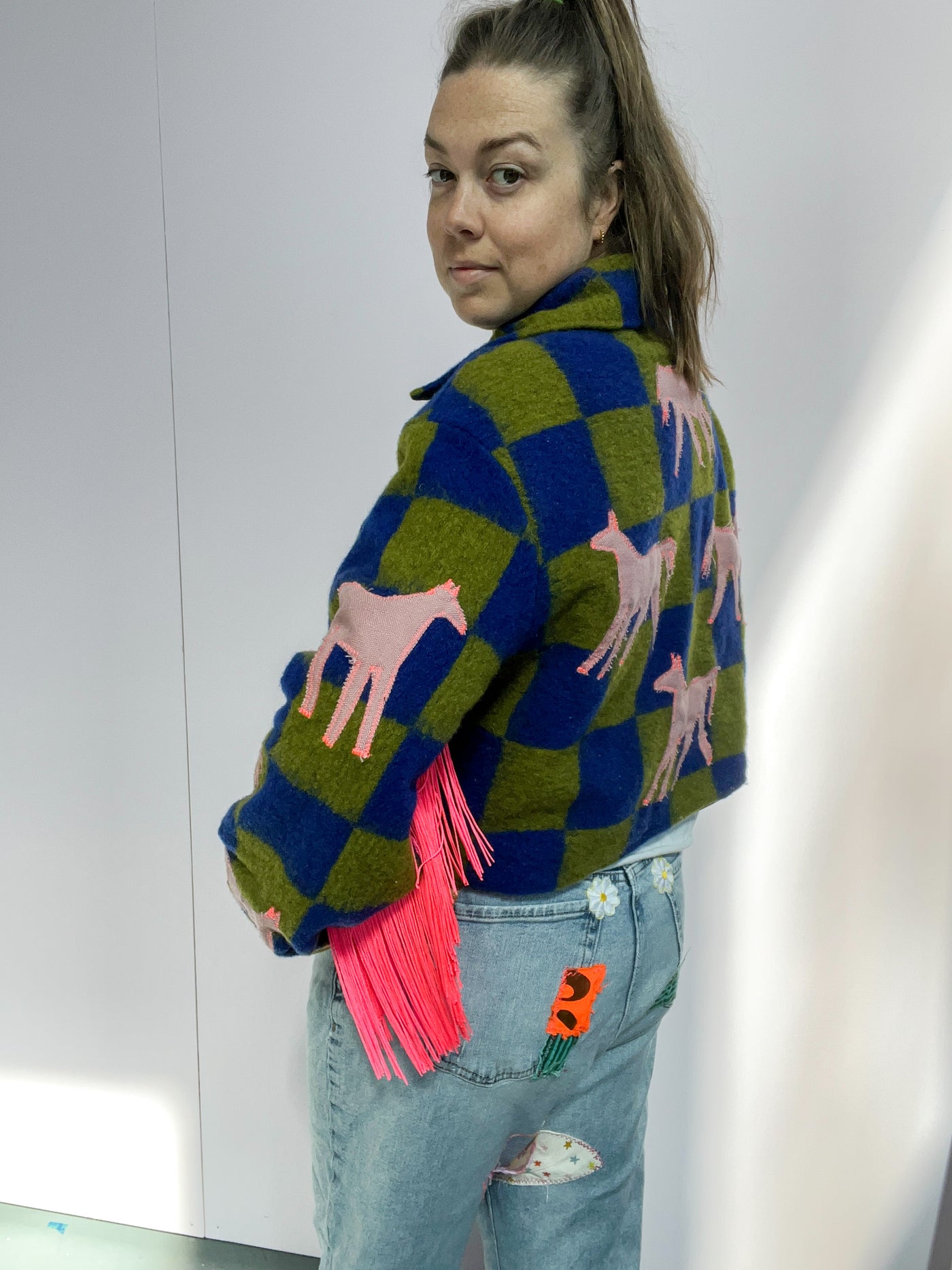 Pink Pony Chore Jacket -L/XL