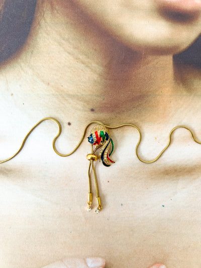 Mini Goldfish Bolo Tie