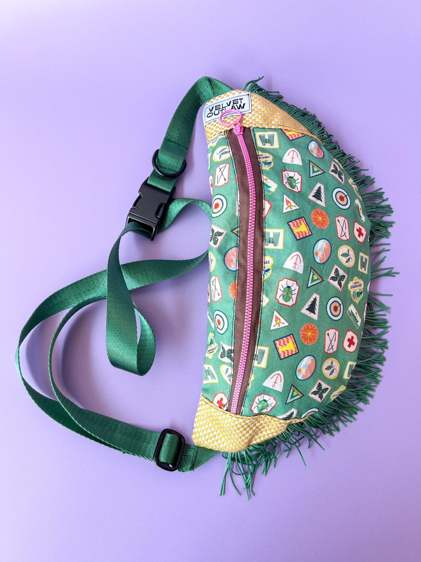 Scout Camp Cross Body Fringe Bag