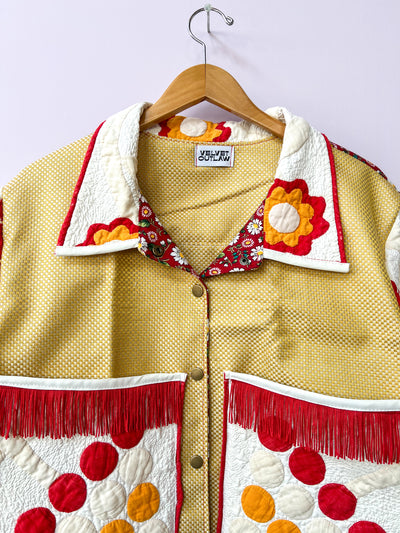 Quilted Cowboy Style Jacket