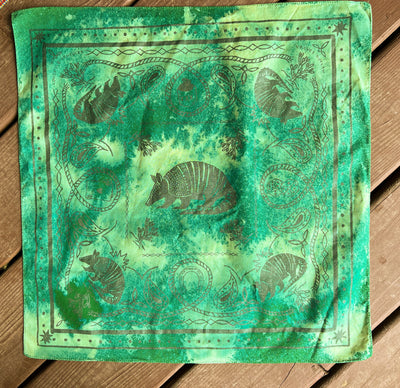 Armadillo Cotton Bandana - Multiple Colors