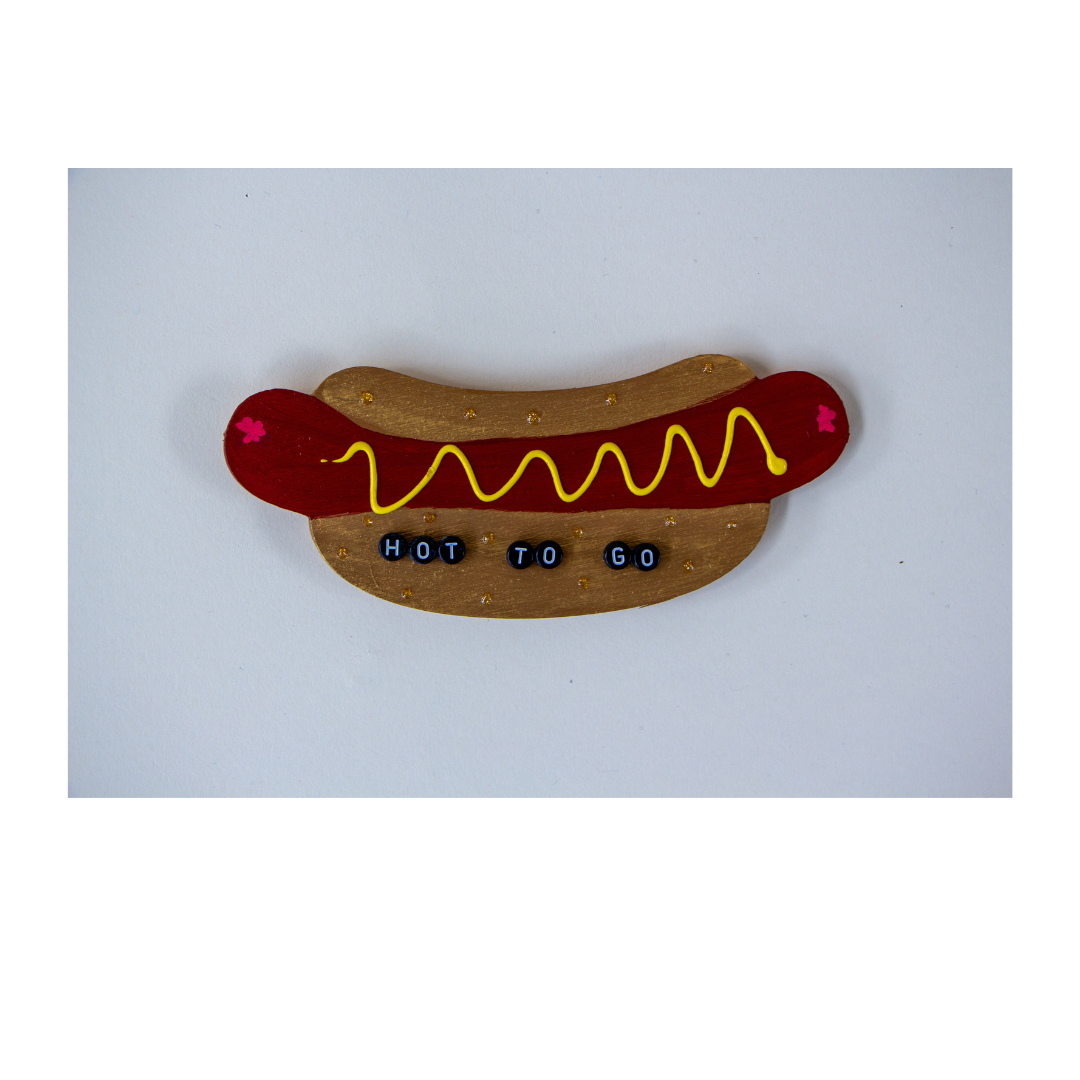 HOT-TO-GO Hot Dog Magnet