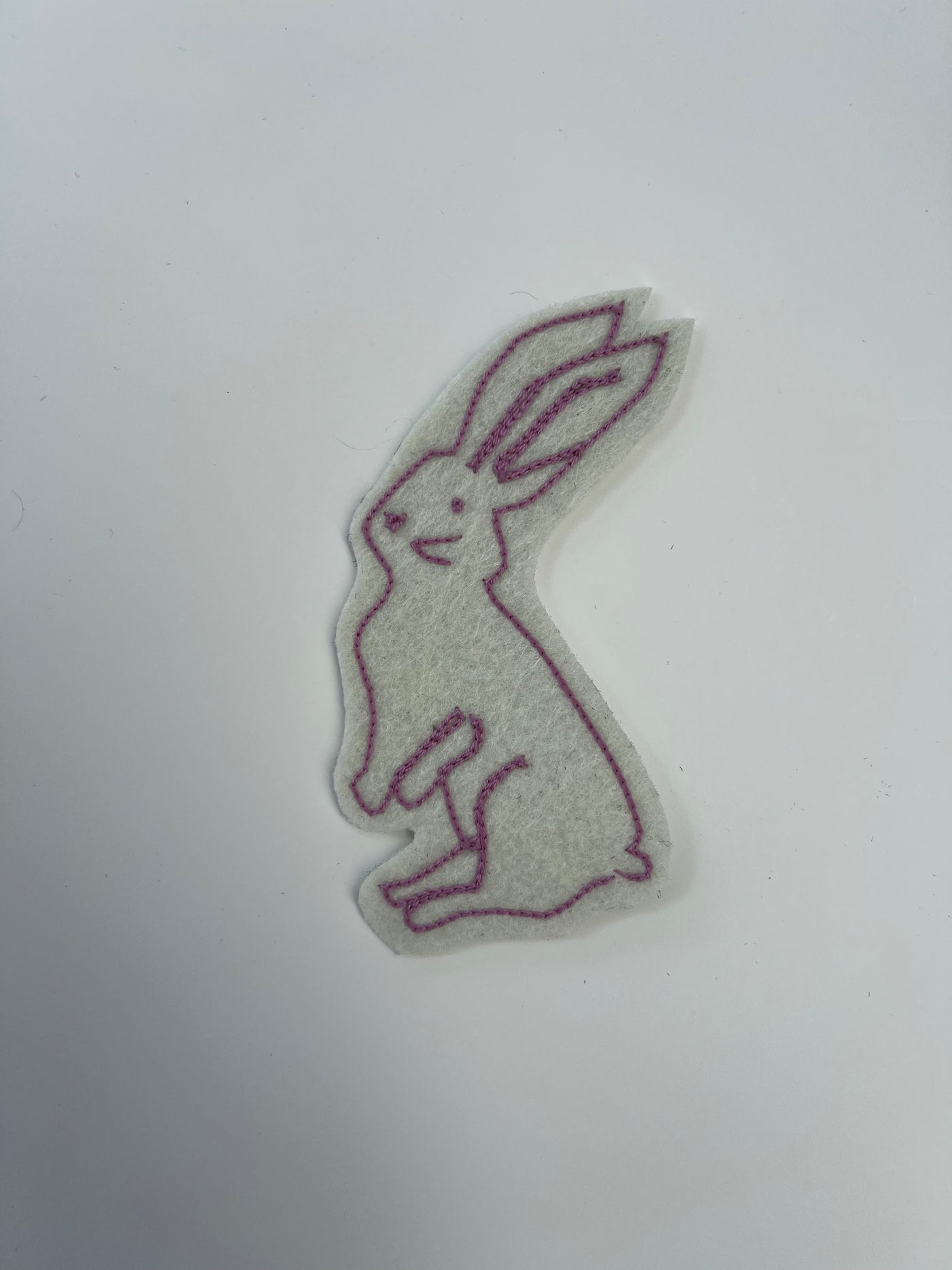 Bunny Chainstitch Iron On Patch