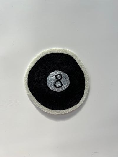 Magic 8 Ball Chainstitch Iron On Patch