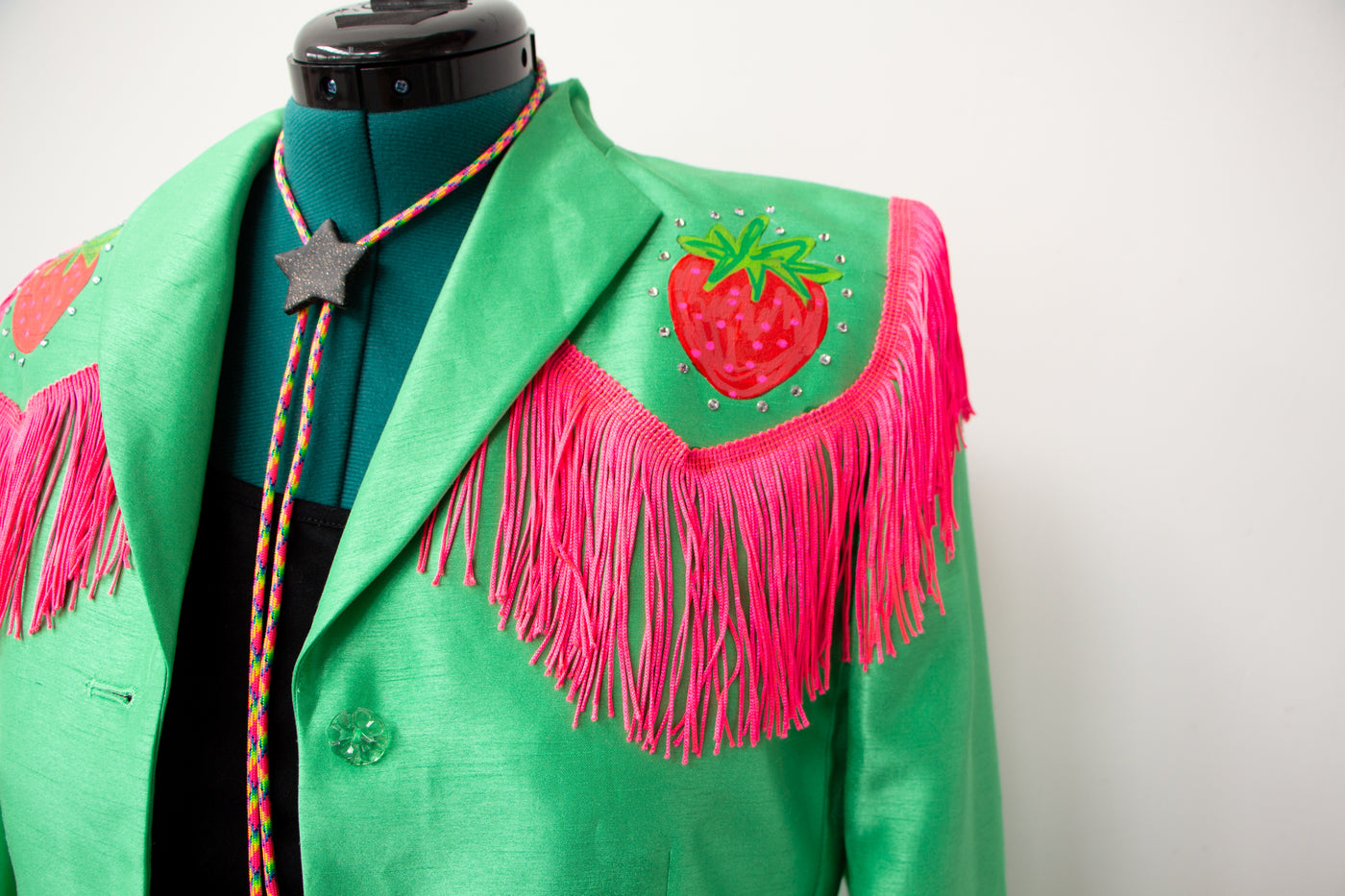 Strawberry Cowgirl Western Blazer Size M