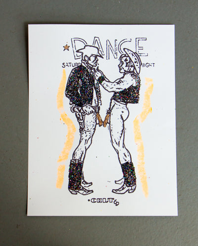 Cowboys Dance Print