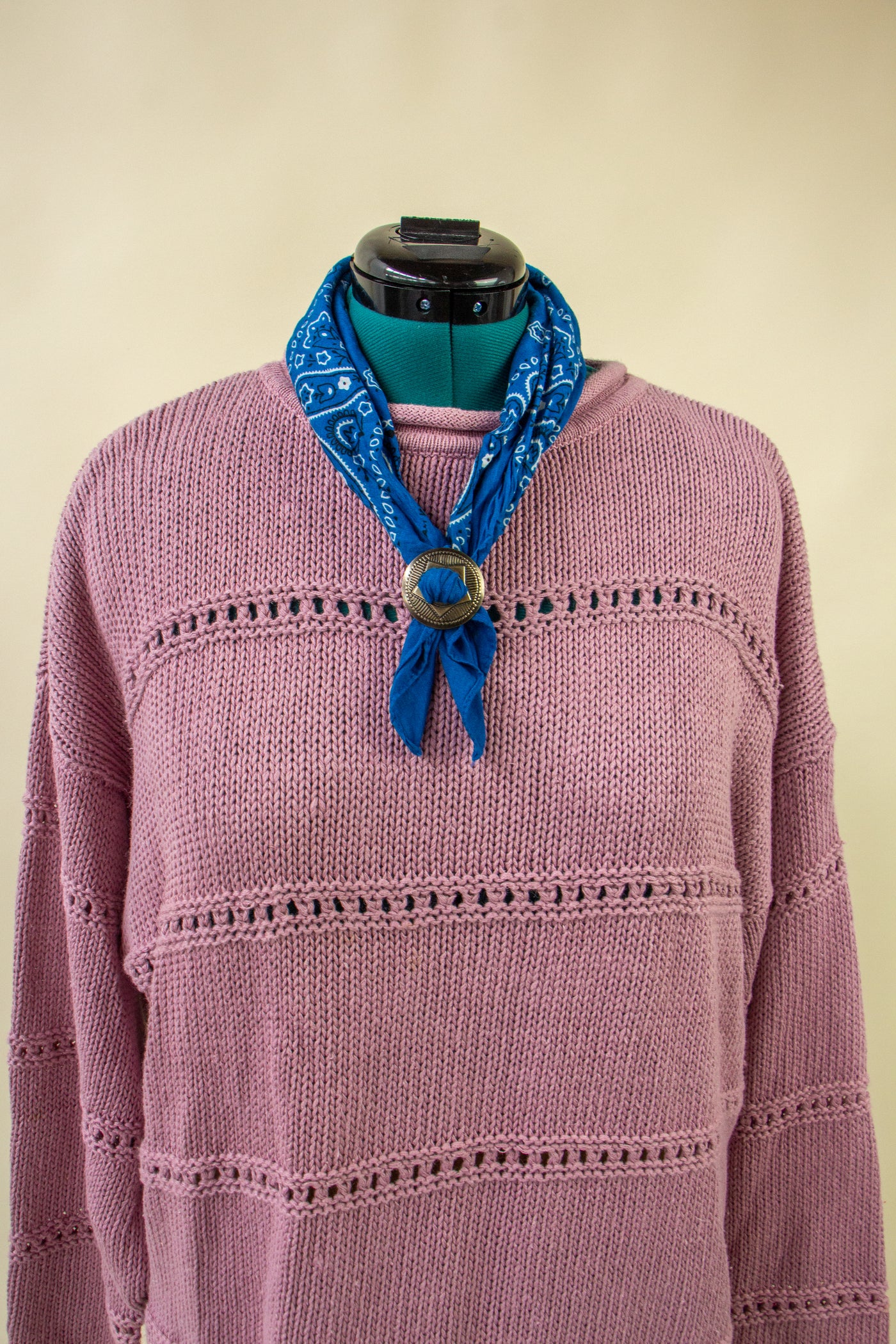 Dusty Pink Cozy Knit Sweater