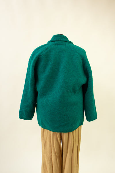 Green Wool Sweater