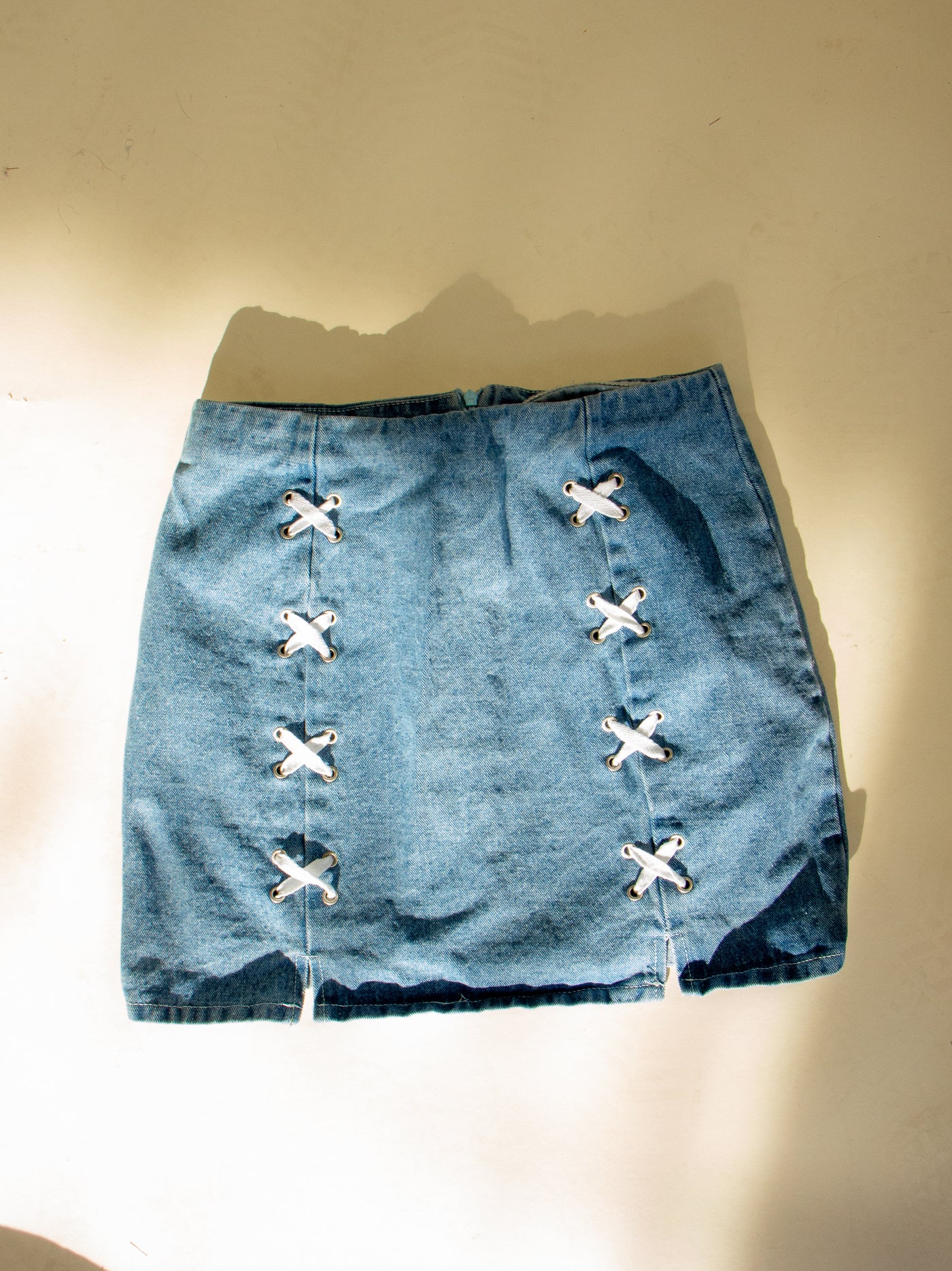 Y2K Denim Mini Skirt S/M