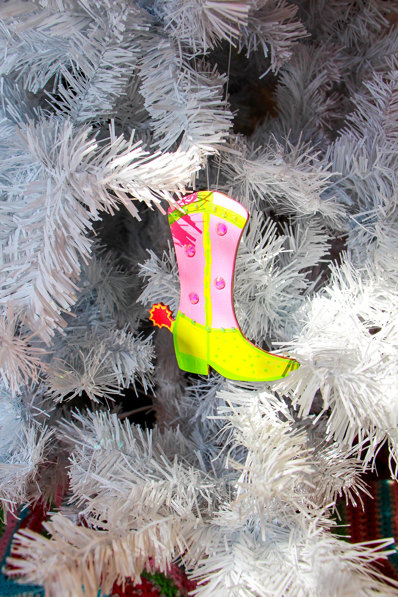 Cowgirl Boot Ornament