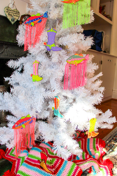 Cowgirl Boot Ornament
