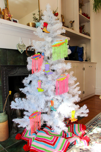 Cowgirl Boot Ornament