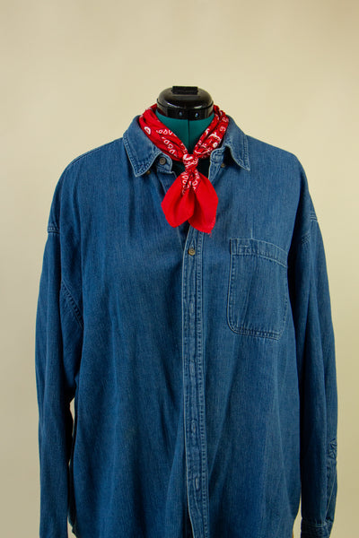 Denim Shirt 3X