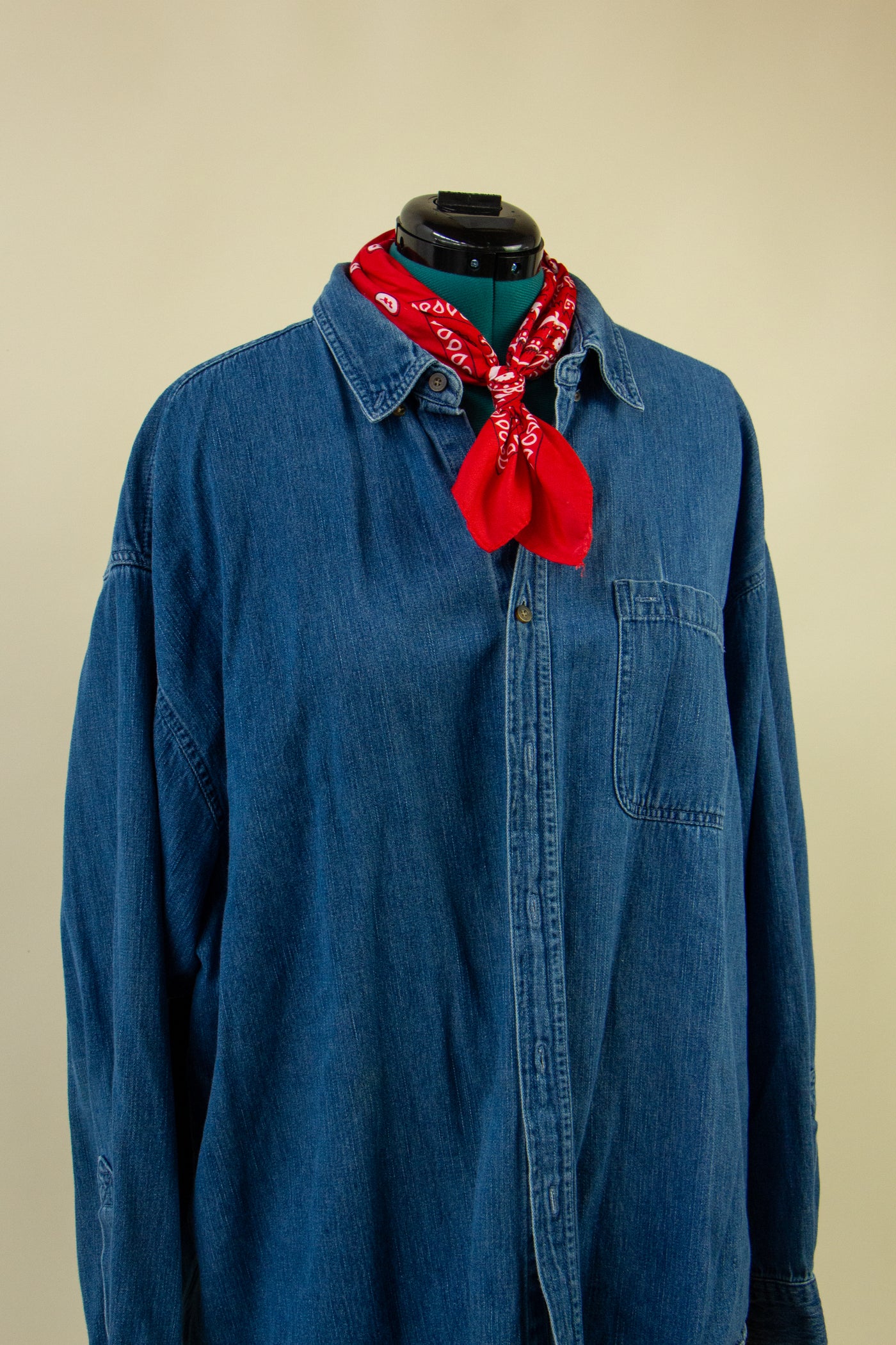 Denim Shirt 3X