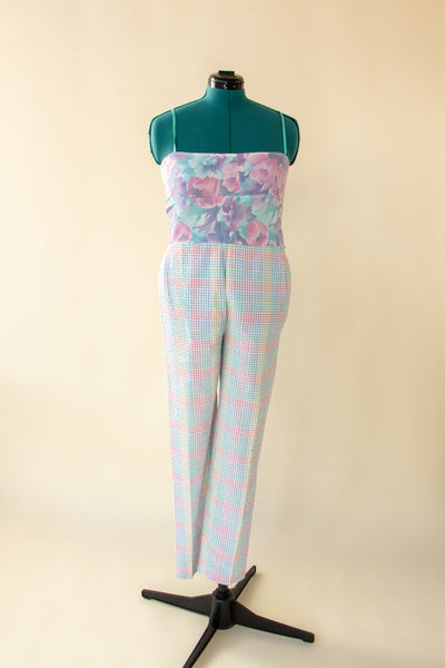 Pastel Rainbow Slow Made Jumpsuit M