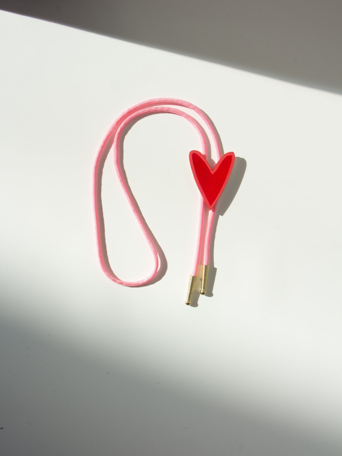 Red Heart Bolo Tie