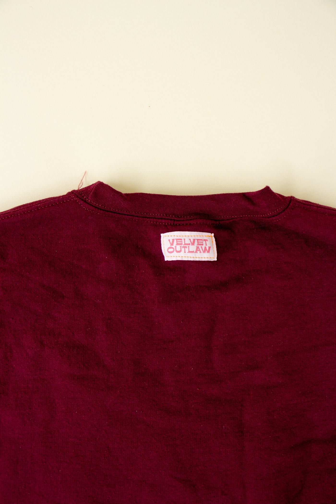 Fish Patch Sweatshirt Maroon