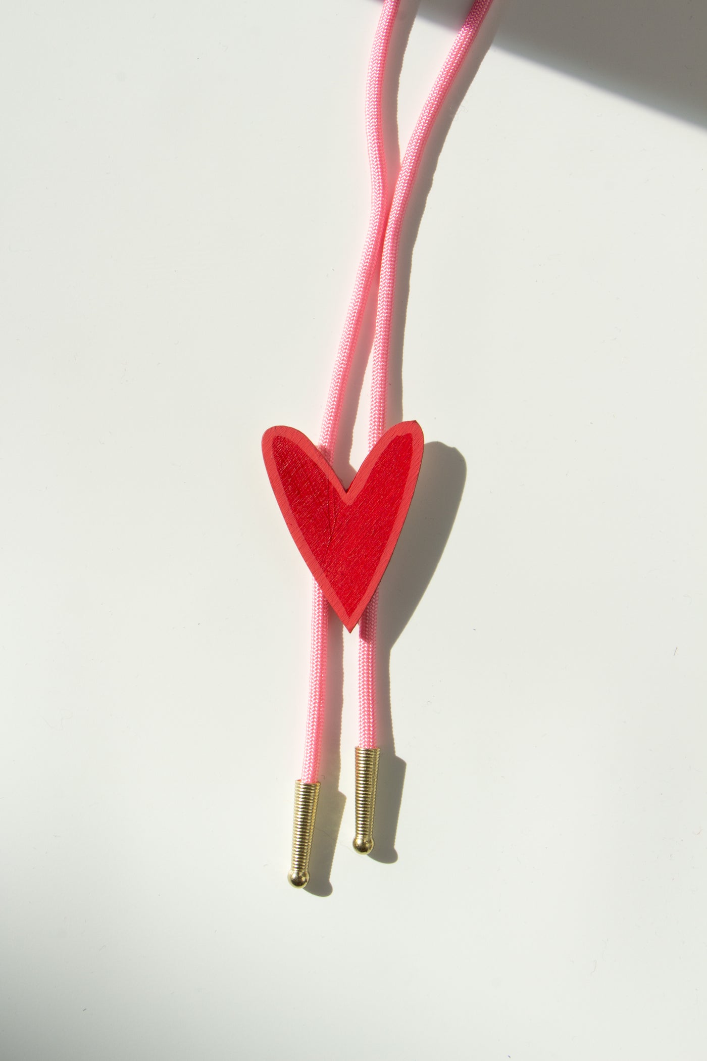 Red Heart Bolo Tie