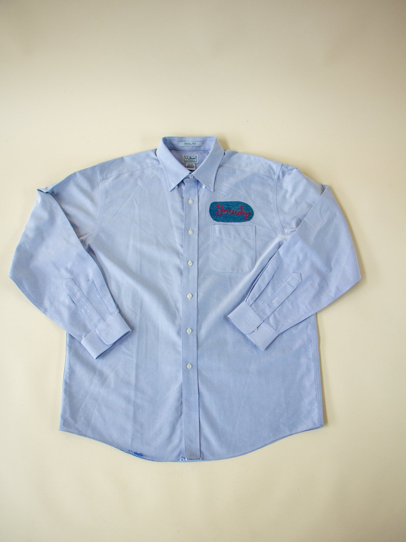 Chainstitch Patch Work Shirt L