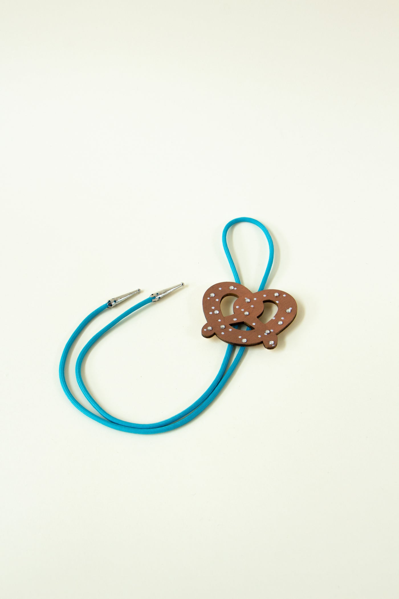 Soft Pretzel Bolo Tie