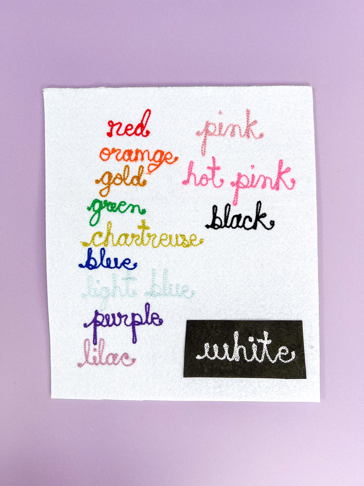 Chain Stitched Heart Patch - Customizable