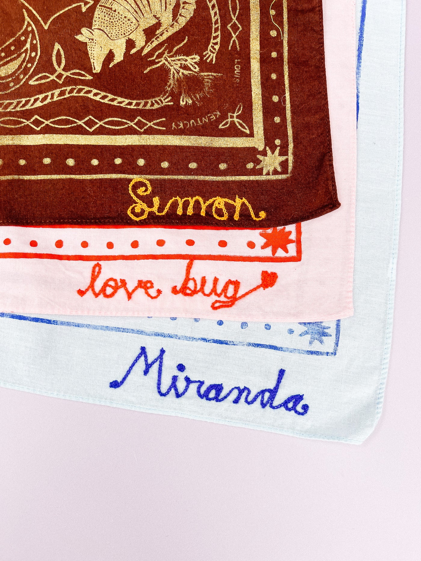 MISPRINTS Armadillo Cotton Bandana - Multiple Colors