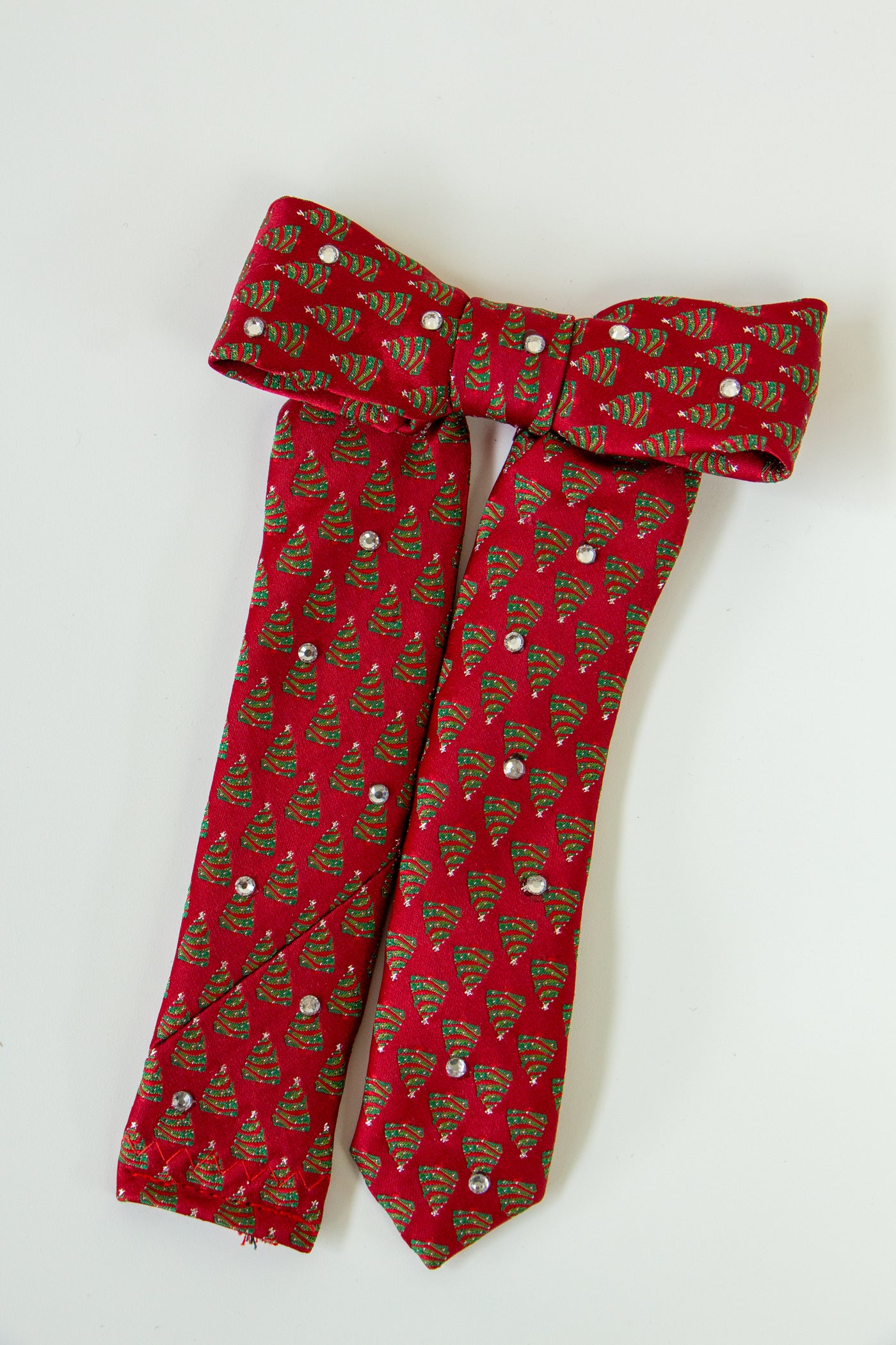 Christmas Tree Western Tie