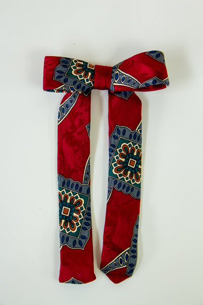 Red Western Tie