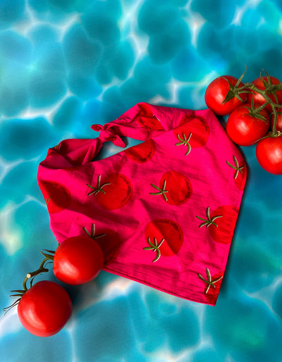Tomato Bandana Red and Pink