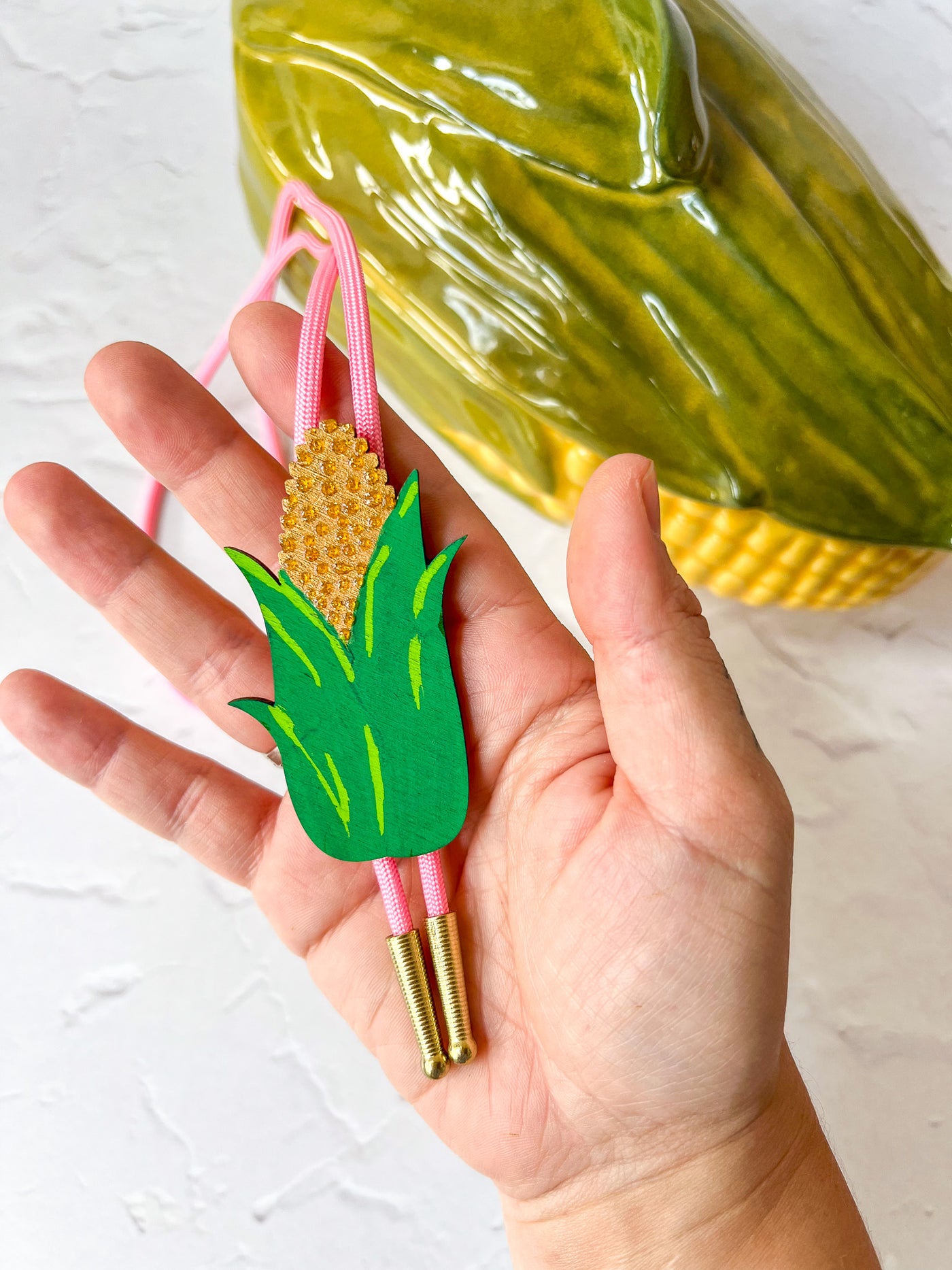 Corn Midwest Bolo Tie