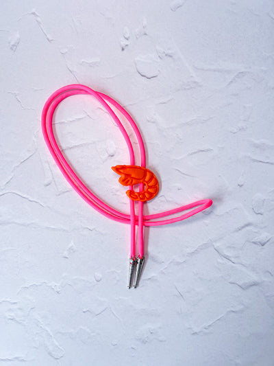 Shrimp Bolo Tie