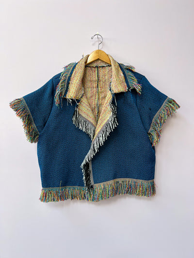 Kentucky Reworked Blanket Top