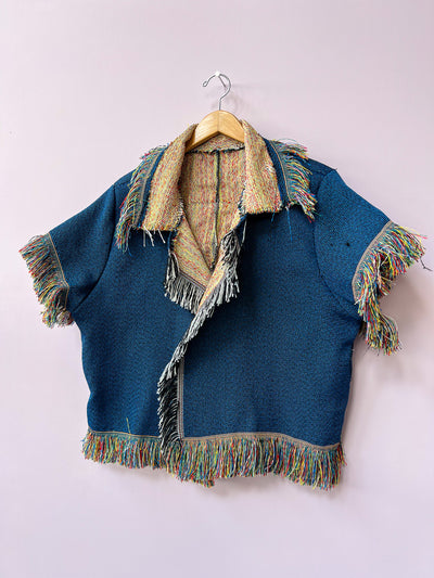 Kentucky Reworked Blanket Top