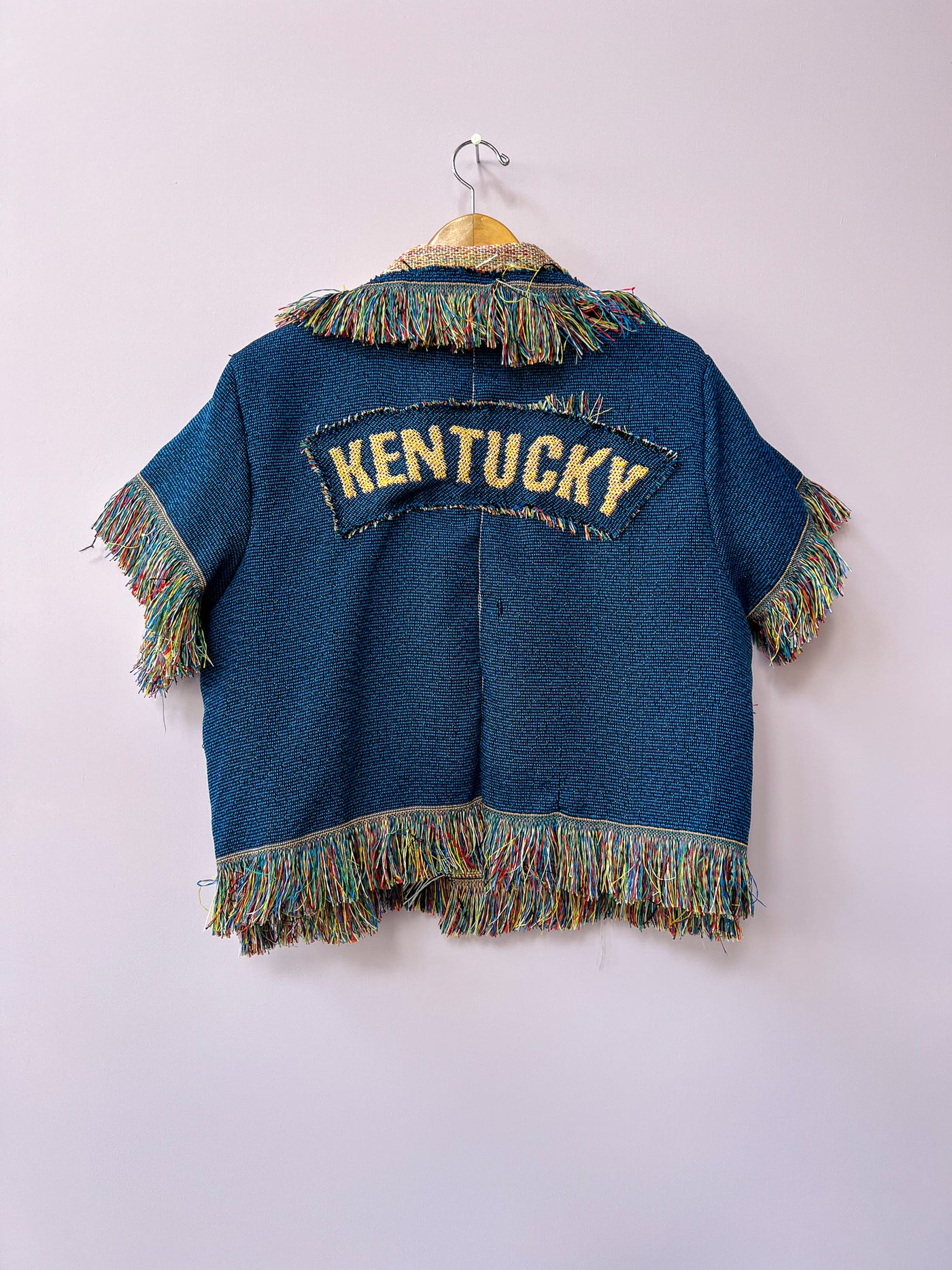 Kentucky Reworked Blanket Top