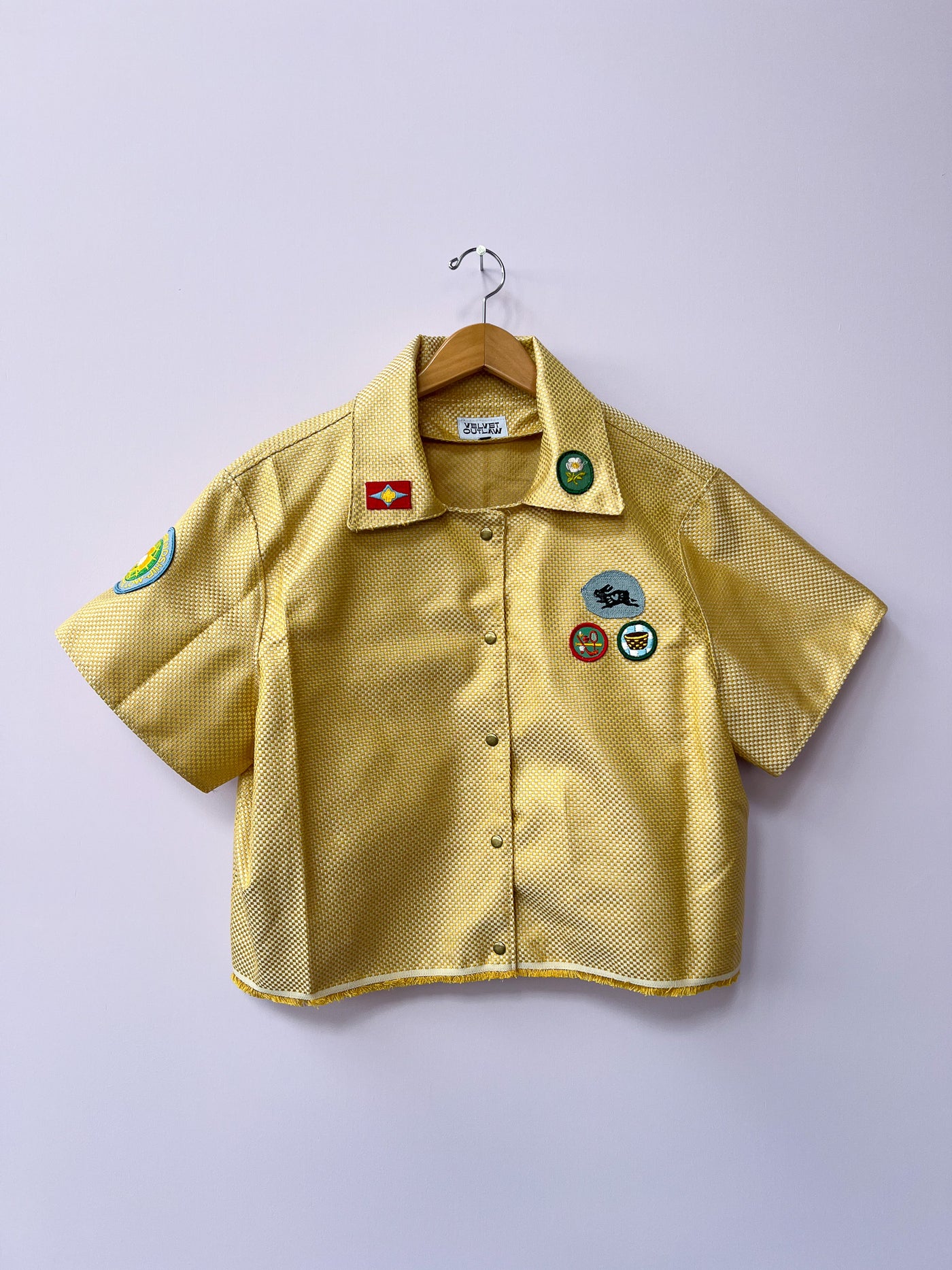 Yellow Camp Scout Shirt