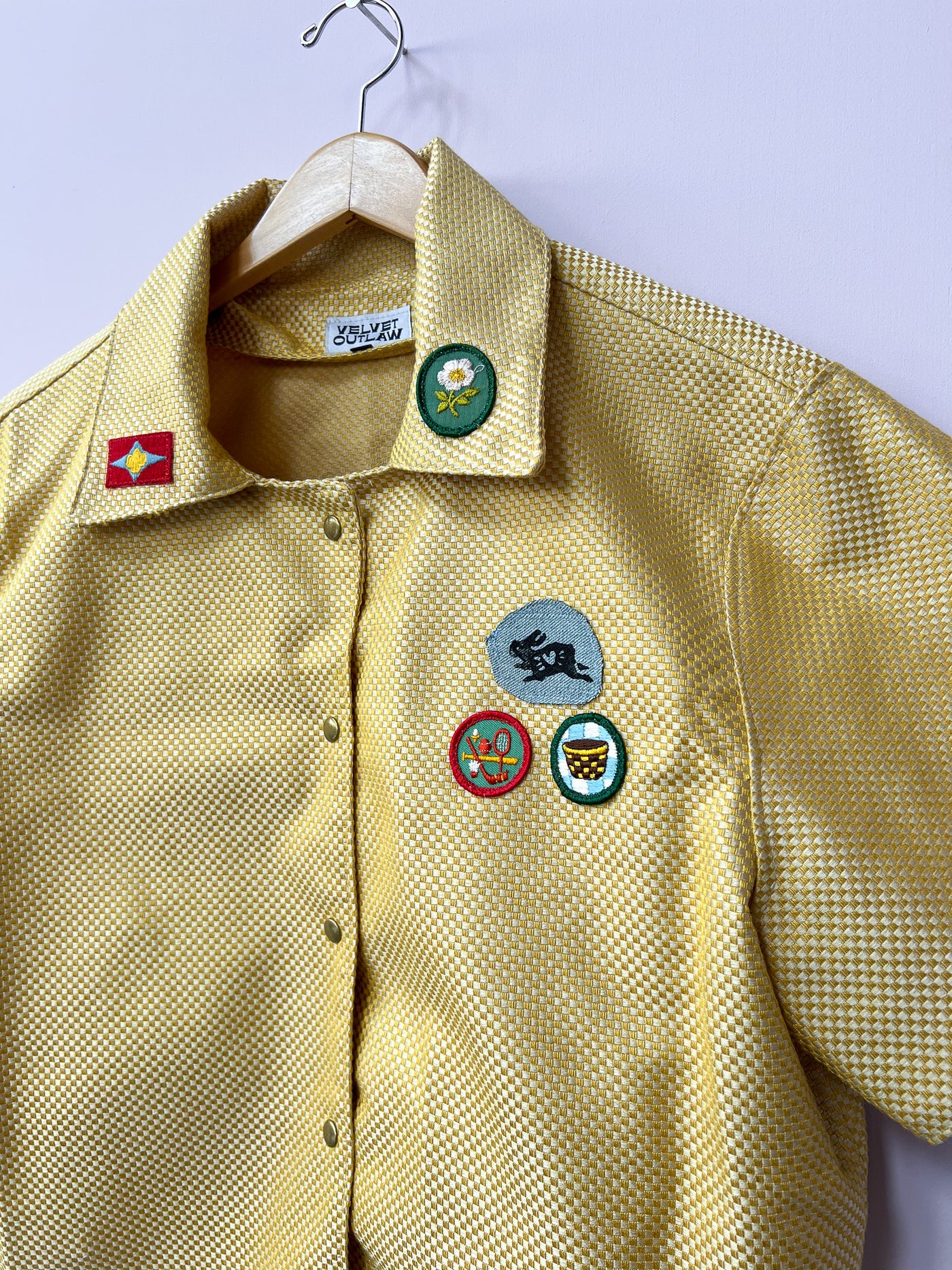 Yellow Camp Scout Shirt