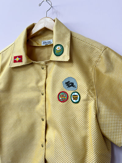 Yellow Camp Scout Shirt