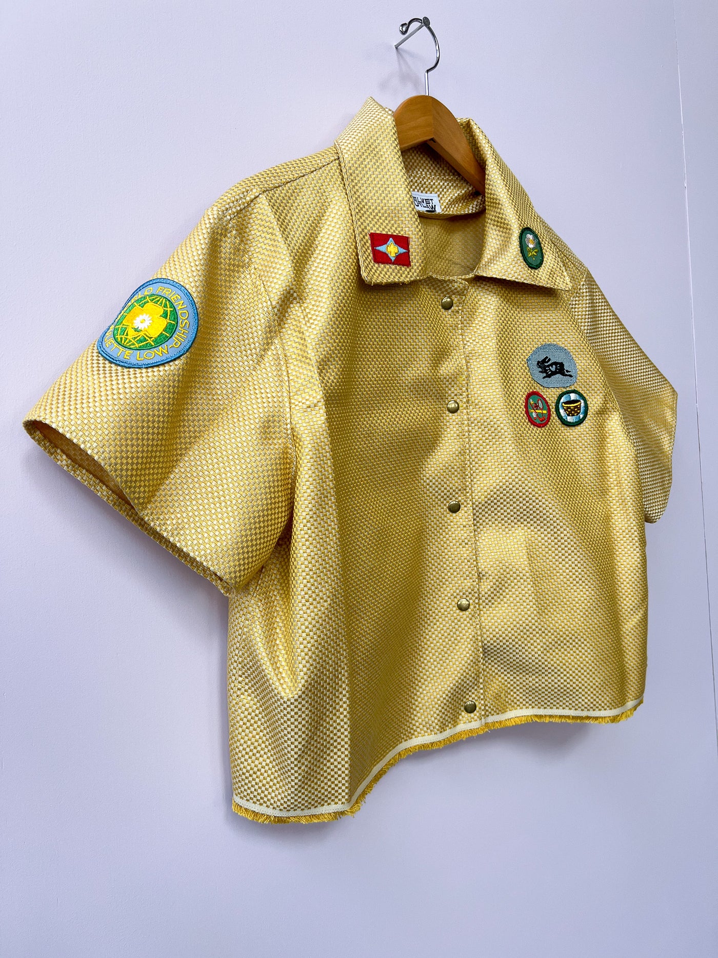 Yellow Camp Scout Shirt
