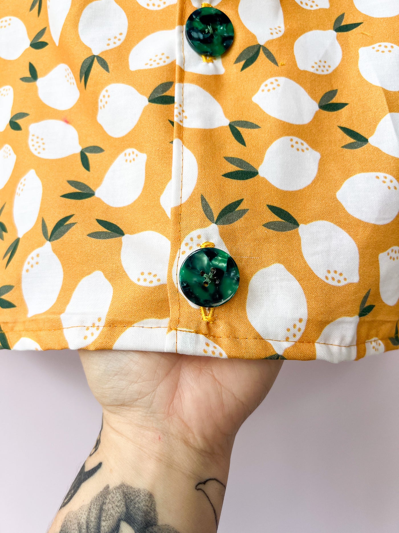 Lemons Fringe Cowboy Shirt