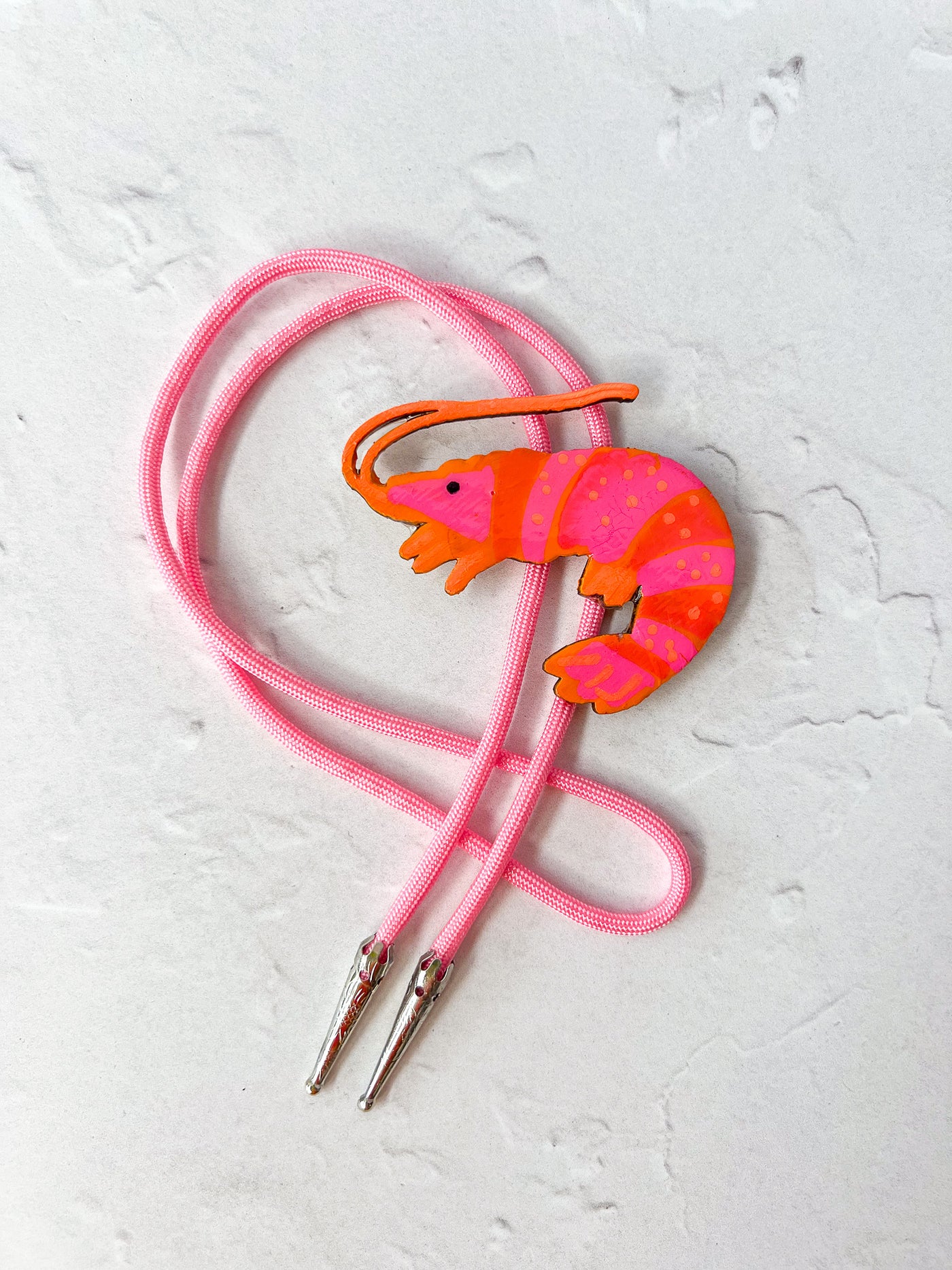 Shrimp Bolo Tie