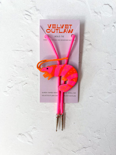 Shrimp Bolo Tie