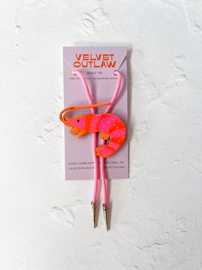 Shrimp Bolo Tie