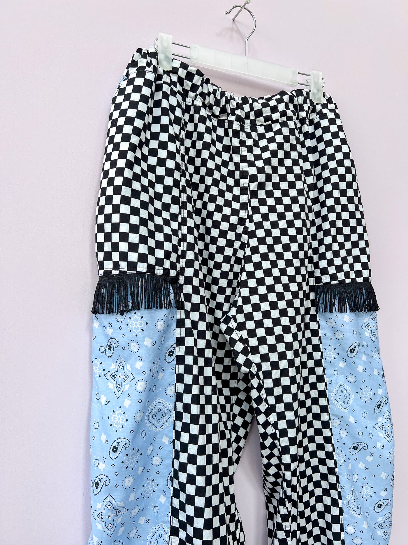 Western Punk Fringe Pants - SAMPLE