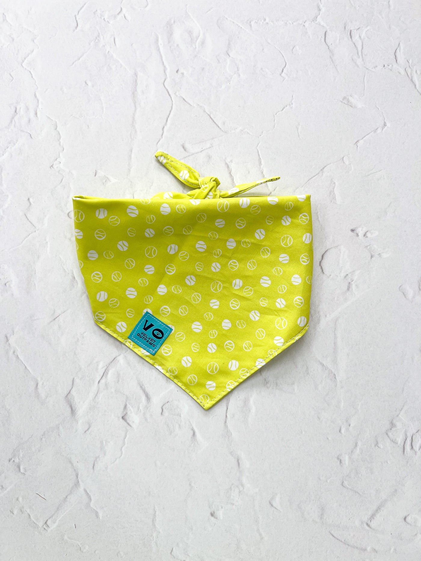 Tennis Balls Dog Bandana