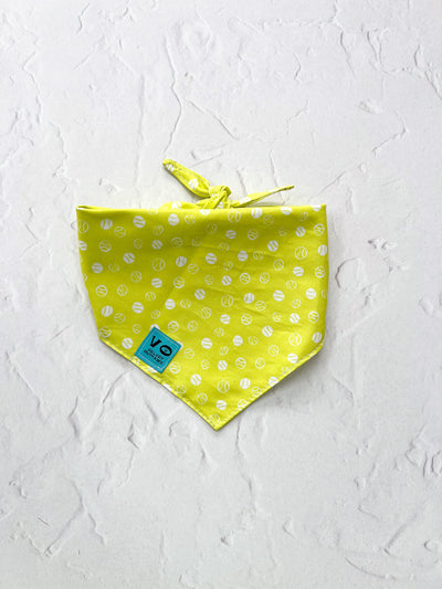 Tennis Balls Dog Bandana