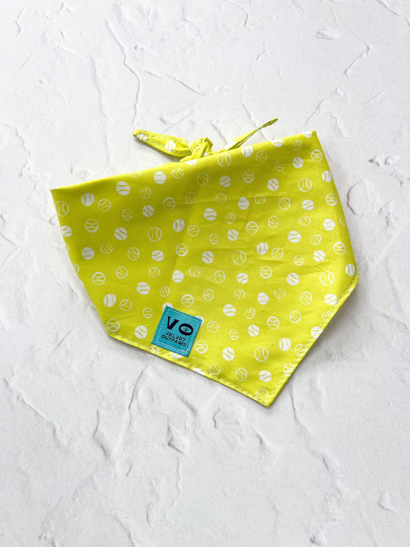 Tennis Balls Dog Bandana